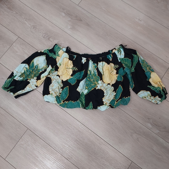Free People Tops - Free People, XS, off the shoulder floral top